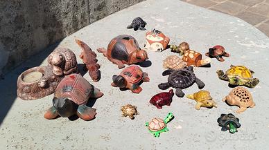 collezione di 18 tartarughe
