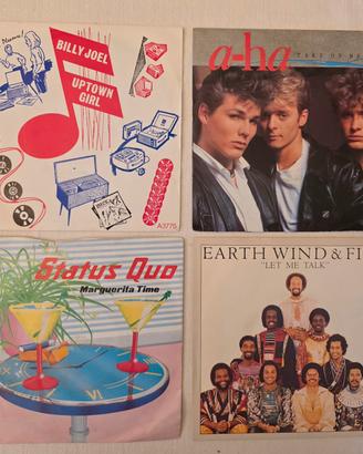 Lotto 45 giri UK Anni '80 a-ha, Billy Joel e altri