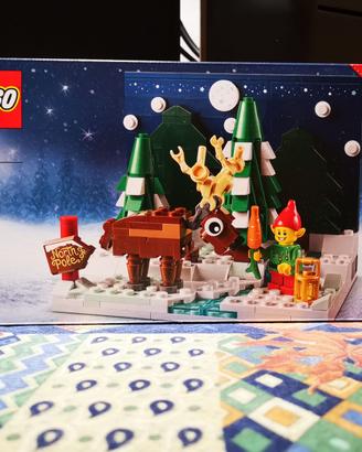 LEGO 40484 - Il cortile di Babbo Natale