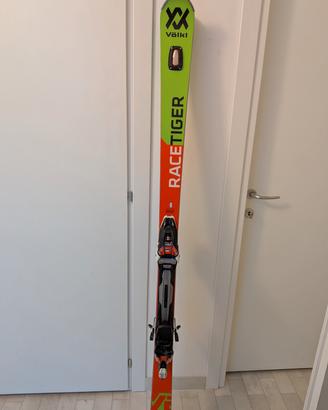 Sci Völkl Racetiger GS 180 cm con attacco Marker