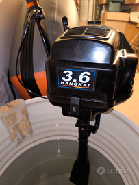 Motore fuoribordo Hangkai 3,6 cv 2 tempi