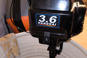 Motore fuoribordo Hangkai 3,6 cv 2 tempi