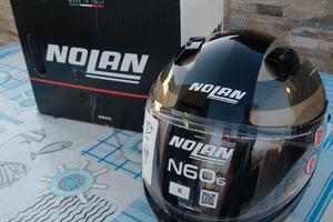 Casco Nolan N60-6 ERMETICO 344 XS Nuovo Gold Nero