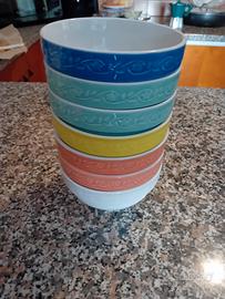 tazze da colazione multicolor