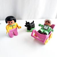 LEGO Duplo 2784 Set Completo Mamma e Bambino 1991