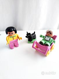 LEGO Duplo 2784 Set Completo Mamma e Bambino 1991