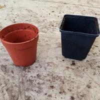 vasi tondi diametro 7 cm e quadrati 8x8