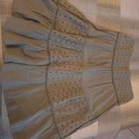 gonna in cotone verde militare Compagnia Italiana 