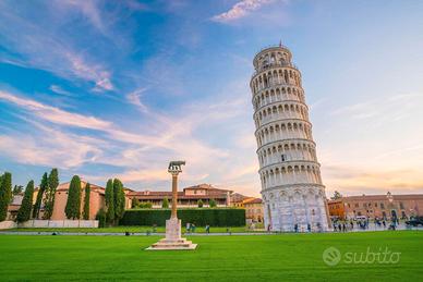 800 metri dalla Torre di Pisa