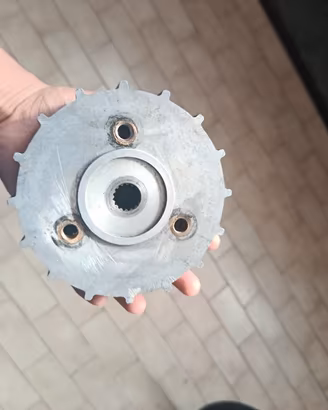 Adattatore per cerchi Aerox su Booster
