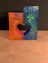 Portacandele decorativo LOVE IN CANDLES