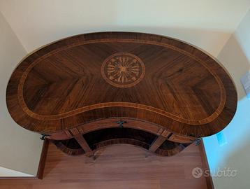 TAVOLINO A FAGIOLO SCRITTOIO TOELETTA FINE '800