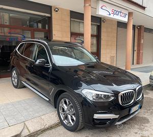 Bmw X3 xDrive20d xLine TETTO NAVY PELLE LED 19