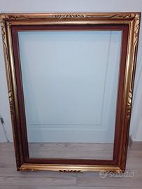 Cornice in legno stile barocco 85x65