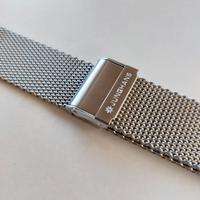 Junghans bracciale 22mm acciaio mesh milanese