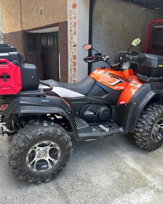 CFMOTO CForce 550 Limited QUAD 4x4 Targa Bianca