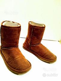 Stivali invernali scamosciati