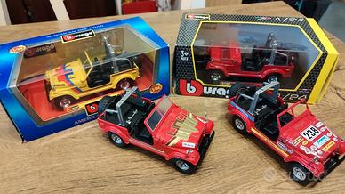 Modellino Jeep CJ7 Wrangler Burago 1/24
