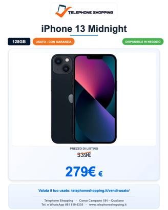 Apple iPhone 13 128GB Midnight