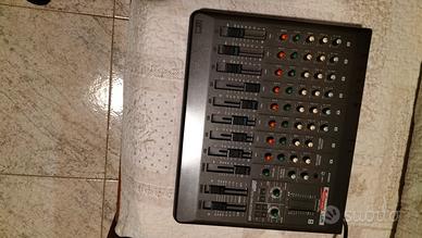 casse acustiche da 300 Wat. più mixer amplificato