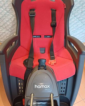 seggiolino bici posteriore hamax smiley 