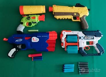 Nerf originali nuovi, pistola e fucile giocattolo