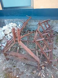 Erpice pieghevole a denti fissi - 2,50m