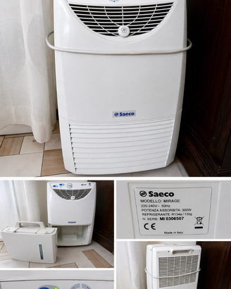 Deumidificatore Saeco Mirage funzionante - Ottime