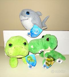 Peluche OCEAN BUDDIES set 3 Pezzi, NUOVI!