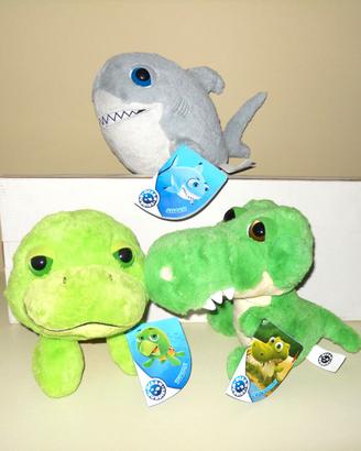 Peluche OCEAN BUDDIES set 3 Pezzi, NUOVI!