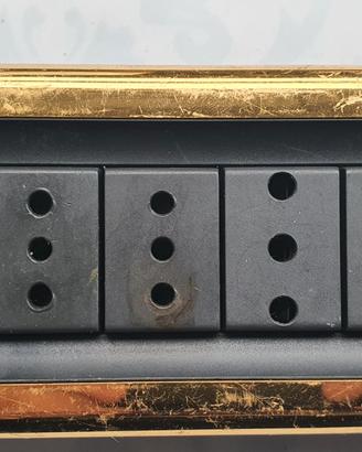BTICINO LIVING CLASSIC COMPLETO a 6 posti ORO