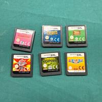 Lotto 6 giochi Nintendo DS - Mario Party Ds e altr