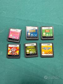 Lotto 6 giochi Nintendo DS - Mario Party Ds e altr