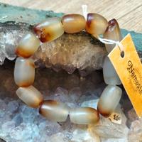 Bracciale in agata nepalese