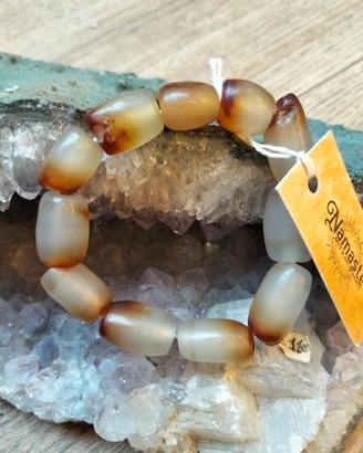 Bracciale in agata nepalese