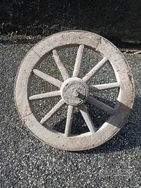 Antica ruota carriola 