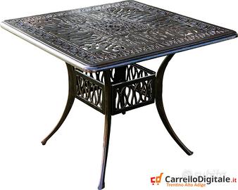 Tavolo da giardino modello Primula - 90 x 90 cm