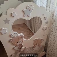 Lettino bimba love me