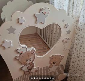 Lettino bimba love me