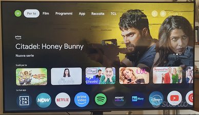 TV TCL 55C635A – 55 Pollici 4K UHD Smart TV