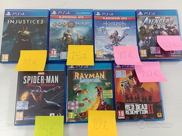 PS4 Giochi