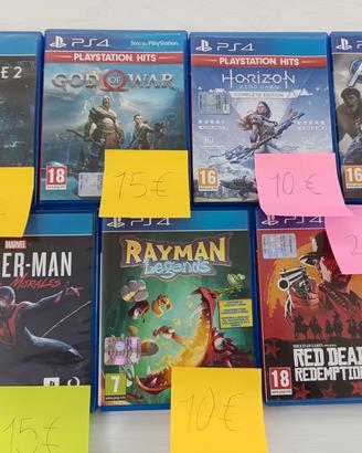 PS4 Giochi