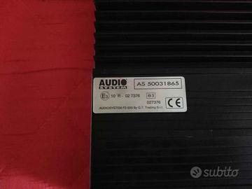 Amplificatore Audiosystem F2 500