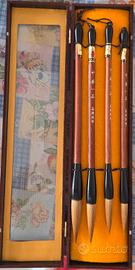 pennelli in legno