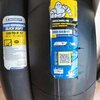 Pneumatici moto Michelin Slick Power Performance 