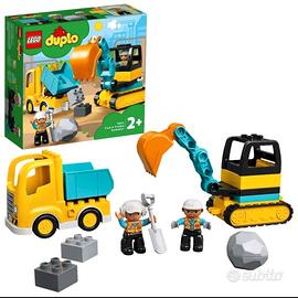 lego duplo 10931 escavatore e camion +2 anni 