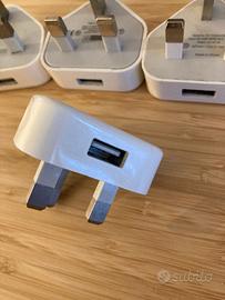 Adattatore di Rete UK, USB, APPLE, Bianco iPhone