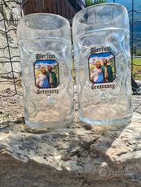 Boccale birra bierfest Gressoney