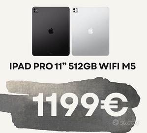 IPAD PRO 11" M5 WIFI 512GB