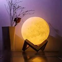 Lampada Lunare LED 3D